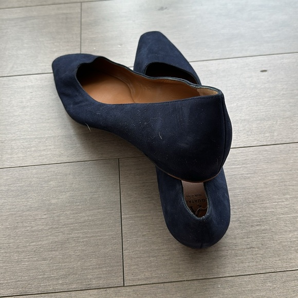 Aquatalia Suede Navy Marcella - Picture 3 of 4